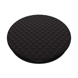 Carbon fibre Black pattern design pop sockets for boys