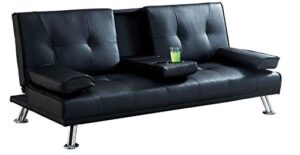 legend vansen sofa bed, black