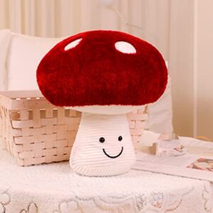 changsun creative vivid 3d mushroom pillow gift plush throw pillow 7"(small size)