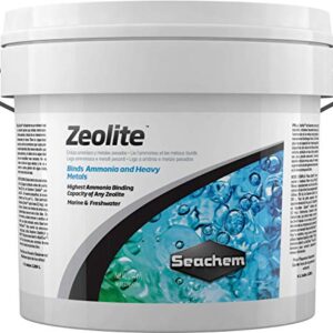 Seachem Zeolite Marine & Freshwater Binding Agent - Ammonia and Heavy Metals 4 L, Grey (1276)