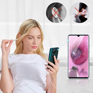 Anykit USB Otoscope Camera for iPhone & Android, 720P HD Visual Ear Camera with Lights, Ear Scope with Ear Wax Removal Tool & Storage Case, Ear Endoscope for Kids, Adults & Pets