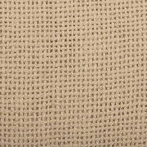 VHC Brands Burlap Natural Solid Color Cotton Farmhouse Bedding Distressed Appearance Standard Sham, Vintage White Tan