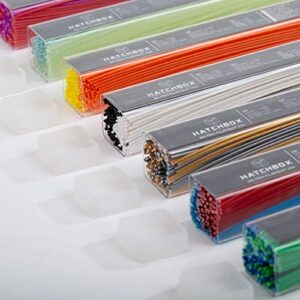 HATCHBOX ABS 3D Pen Filament, Dimensional Accuracy +/- 0.03mm, 1kg Total, 1.75mm, 16 Color Sample Pack