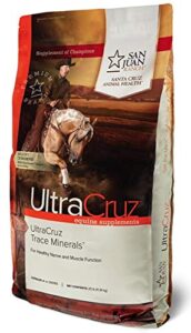 ultracruz equine trace minerals supplement for horses, 25 lb, pellet (100 day supply)