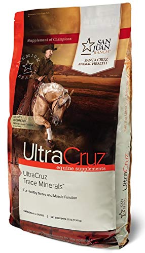 UltraCruz Equine Trace Minerals Supplement for Horses, 25 lb, Pellet (100 Day Supply)