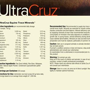 UltraCruz Equine Trace Minerals Supplement for Horses, 25 lb, Pellet (100 Day Supply)