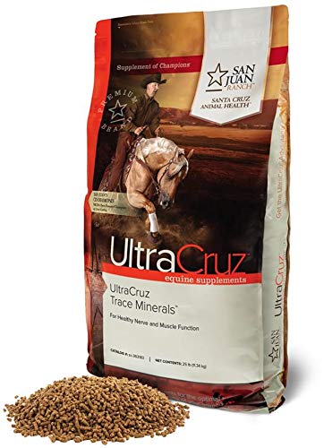 UltraCruz Equine Trace Minerals Supplement for Horses, 25 lb, Pellet (100 Day Supply)