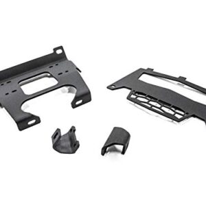 SuperATV Winch Mounting Plate for 2016-2020 Polaris RZR S 1000 | 2019-2020 Polaris RZR S4 1000 | Compatible with Many OEM and Aftermarket Winches | No Drilling Required!