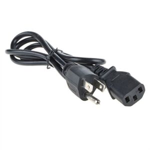 accessory usa 5ft ac power cord compatible with ecoquest fresh air purifier ionizer 3-pin plug