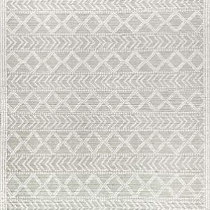 nuLOOM Tabatha Tassel Wool Area Rug, 5' x 8', Cream