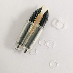 erofa 2 Spare Nibs with 3 Set O rings for M2 and Wancai Fountain Pen