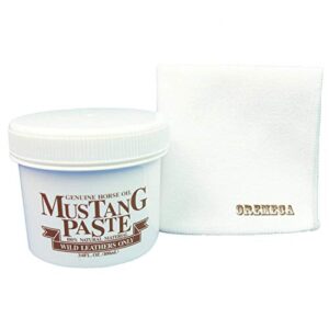 capt.style mustang paste 100ml 3/4 fl. oz includes original logoed microfiber cloth made in japan