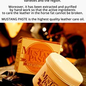 CAPT.STYLE Mustang Paste 100ml 3/4 fl. oz Includes Original Logoed Microfiber Cloth Made in Japan