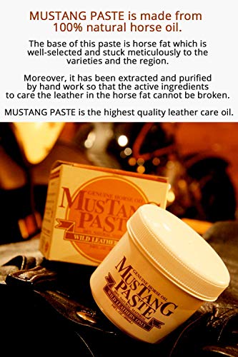 CAPT.STYLE Mustang Paste 100ml 3/4 fl. oz Includes Original Logoed Microfiber Cloth Made in Japan