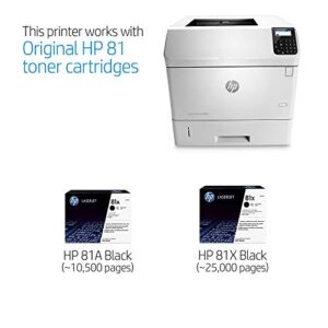 HP Monochrome Laserjet Enterprise M606dn Printer w/HP FutureSmart Firmware, (E6B72A) (Certified Refurbished)