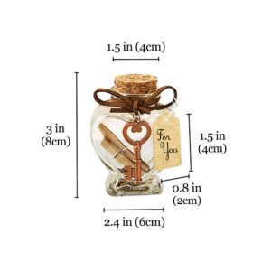 LUFFY Memento Jar, Container for Pet’s Furs, Nail Clippings and Ashes, Funeral, Souvenir and Gift Item, for Rabbit, Parrot, Dog & Cat