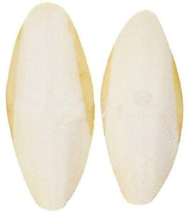 sungrow 2 pack cuttlefish bones, 6 inch, made with real cuttle fish, calcium source for parakeets, turtles, dog, chicken, pleco, snails, and shrimps