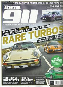 total 911 the porsche magazine, september, 2018 issue # 170 printed in uk