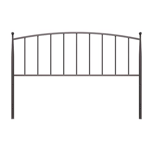 Hillsdale Warwick King Metal Headboard, Gray Bronze