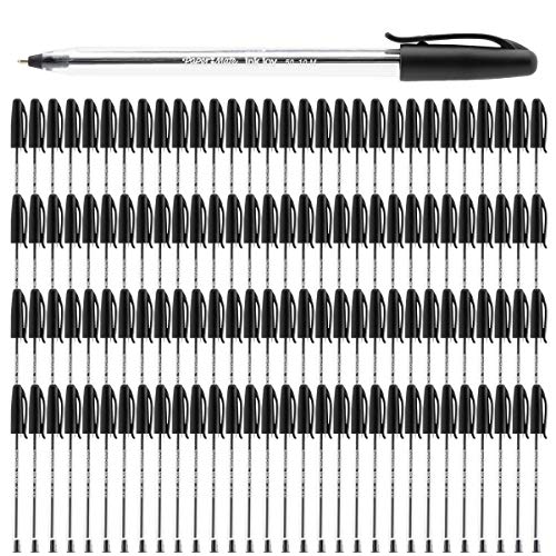 Papermate Pens (120 Pack) Inkjoy 50ST Ballpoint Pens Bulk School Office Supplies Writing Pens Medium Point, Ink Black