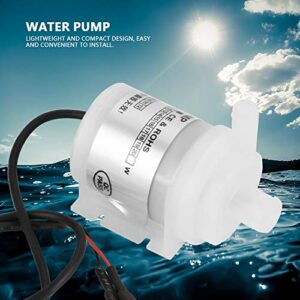 Mini DC 24V Food Grade Micro Brushless Water Pump 10W for Aquarium Fountain Medical Instruments