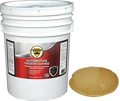 WOOLWAX™ Auto/Truck Lanolin Undercoating 5 Gallon Pail. Straw (clear) Color.