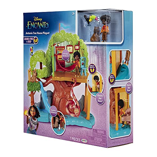 Disney Encanto Antonio's Tree House Playset with Antonio Doll Figure & Animal Friends