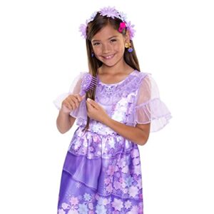 Disney Encanto Madrigal Sisters Dress Up Trunk, Mirabel & Isabela Fashion Dresses Fit Sizes 4-6x [Amazon Exclusive]