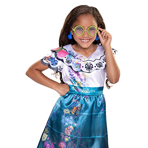 Disney Encanto Madrigal Sisters Dress Up Trunk, Mirabel & Isabela Fashion Dresses Fit Sizes 4-6x [Amazon Exclusive]