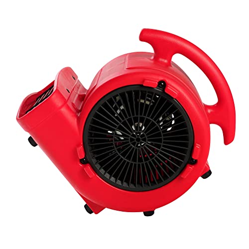 MOUNTO 1/5hp 3 Speed 800cfm Mini Commercial Air Mover Floor Dryer Fan