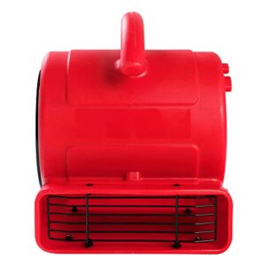 MOUNTO 1/5hp 3 Speed 800cfm Mini Commercial Air Mover Floor Dryer Fan