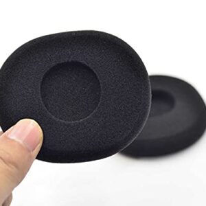 Rhinenet Replacement Earpad Ear Pads Cushion Sponge Foam Covers Compatible for Logitech H800 Wireless Headphones Headset Original Soft Comfortable Foams Durable Flexible Noise Isolation 4pcs Black