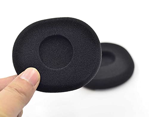 Rhinenet Replacement Earpad Ear Pads Cushion Sponge Foam Covers Compatible for Logitech H800 Wireless Headphones Headset Original Soft Comfortable Foams Durable Flexible Noise Isolation 4pcs Black