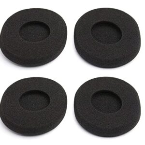 Rhinenet Replacement Earpad Ear Pads Cushion Sponge Foam Covers Compatible for Logitech H800 Wireless Headphones Headset Original Soft Comfortable Foams Durable Flexible Noise Isolation 4pcs Black