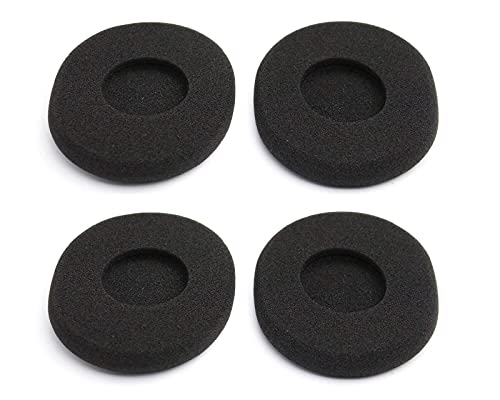 Rhinenet Replacement Earpad Ear Pads Cushion Sponge Foam Covers Compatible for Logitech H800 Wireless Headphones Headset Original Soft Comfortable Foams Durable Flexible Noise Isolation 4pcs Black