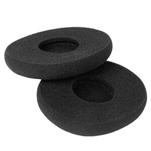 Rhinenet Replacement Earpad Ear Pads Cushion Sponge Foam Covers Compatible for Logitech H800 Wireless Headphones Headset Original Soft Comfortable Foams Durable Flexible Noise Isolation 4pcs Black