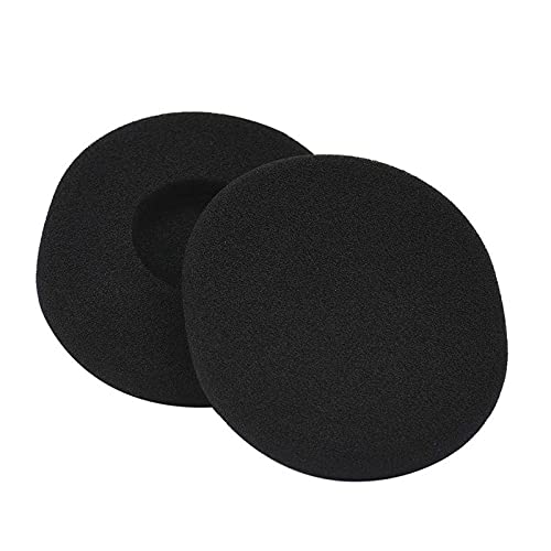 Rhinenet Replacement Earpad Ear Pads Cushion Sponge Foam Covers Compatible for Logitech H800 Wireless Headphones Headset Original Soft Comfortable Foams Durable Flexible Noise Isolation 4pcs Black