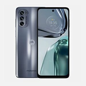 Motorola Moto G62 Dual-SIM 128GB ROM + 4GB RAM (GSM Only | No CDMA) Factory Unlocked 5G Smartphone (Midnight Gray) - International Version