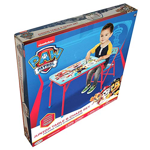 Paw Patrol Jr. Activity Table Set with 1 Chair