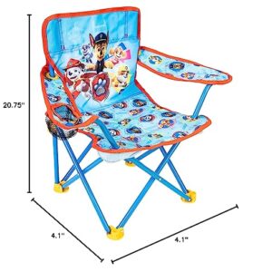 Paw Patrol Kids Camping Chair, Camp Fold N Go Chair with Carry Bag