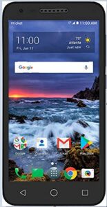 alcatel 5044c verso 4g lte 16gb 5.0" android cricket smartphone, black