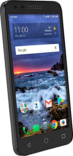 Alcatel 5044C Verso 4G LTE 16GB 5.0" Android Cricket Smartphone, Black