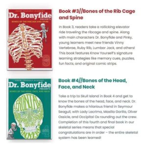 Know Yourself - 206 Bones of The Human Body Bonus Bundle, Interactive Activity Workbooks to Learn About The Human Body, Skeleton Coloring Kit, Crayons, Educational Playing Cards, for Ages 8-12