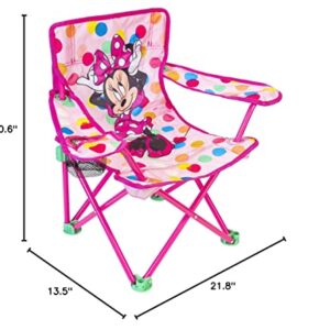 Minnie Mouse Kids Camp Chair Foldable Chair with Carry Bag