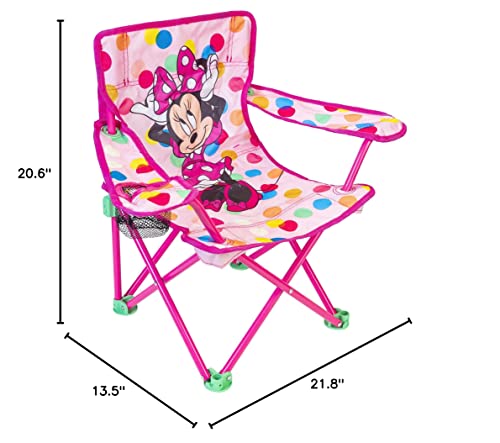 Minnie Mouse Kids Camp Chair Foldable Chair with Carry Bag