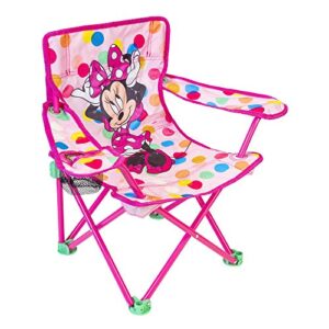 Minnie Mouse Kids Camp Chair Foldable Chair with Carry Bag