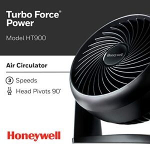 Honeywell HT-900 TurboForce Air Circulator Fan Black (Renewed)