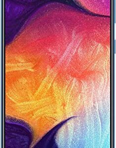 SAMSUNG Galaxy A50 A505G 64GB Duos GSM Unlocked Phone w/Triple 25MP Camera - (International Version, No Warranty) - Blue
