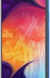 SAMSUNG Galaxy A50 A505G 64GB Duos GSM Unlocked Phone w/Triple 25MP Camera - (International Version, No Warranty) - Blue