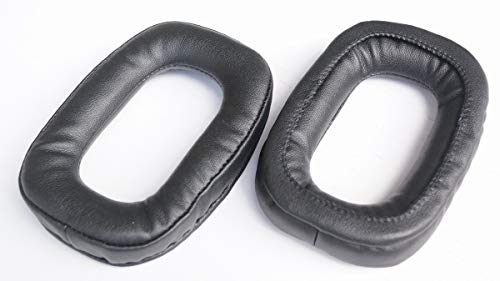 V-MOTA Earpads Compatible with Beyerdynamic DT100 DT109 DT150 DT190 DT-100 DT-109 DT-150 DT-190 Headset 1 Pair (Leather Cover) Cushion Leather Cover Repair Parts